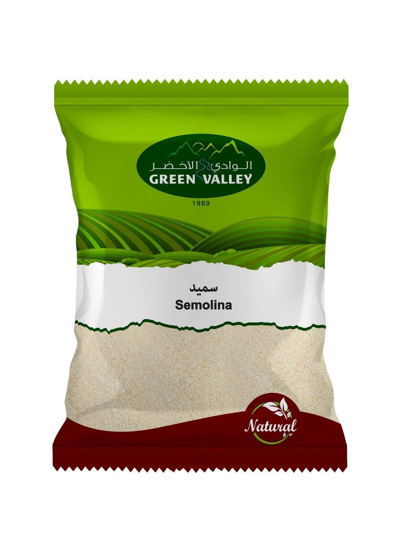 Green Valley Semolina 1 kg – Premium Quality Fine Wheat Suji for Cooking & Baking - Image 1